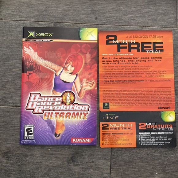 Xbox Dance Dance Revolution Ultramix Konami Game - Picture 4 of 5